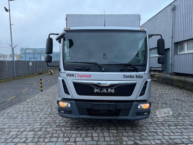 Perdeli panelvan MAN TGL 8.180 MAXI PRITSCHE & PLANE SPRIEGEL*KLIMA