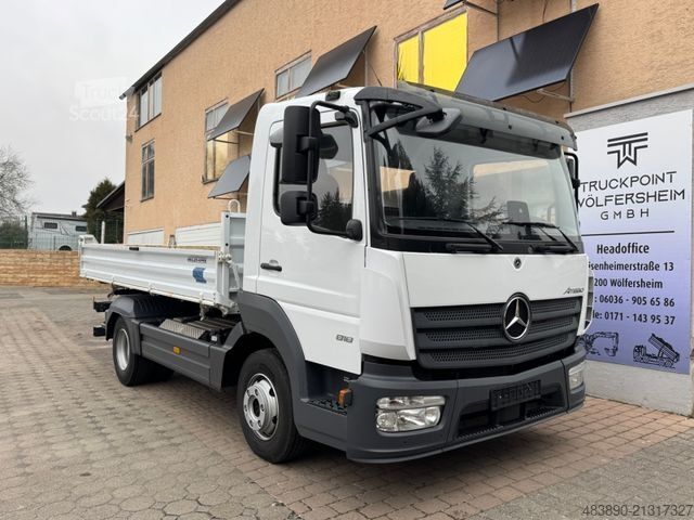 Dreiseitenkipper MERCEDES-BENZ Atego 818/2xAHK/Meiller-Kipper/2instock