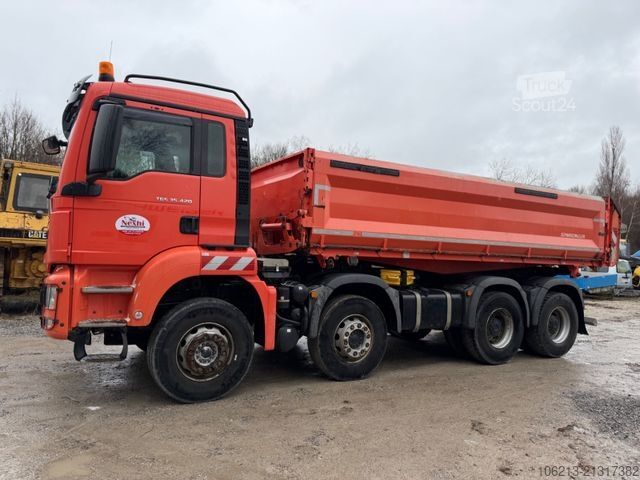 Kipper LKW MAN TGS 35.420 8X4, 2x Stück Gleiche Top Zustand