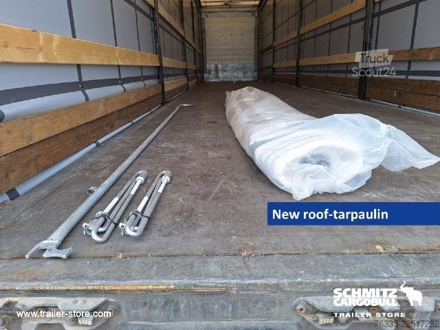 Open oplegger met zeil Schmitz Cargobull Curtainsider Mega