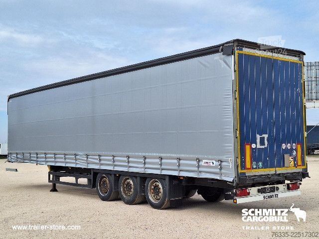 Open oplegger met zeil Schmitz Cargobull Curtainsider Mega
