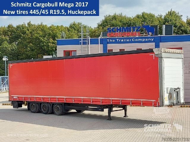 Ανοιχτό ημιρυμουλκούμενο με μουσαμά Schmitz Cargobull Curtainsider Mega
