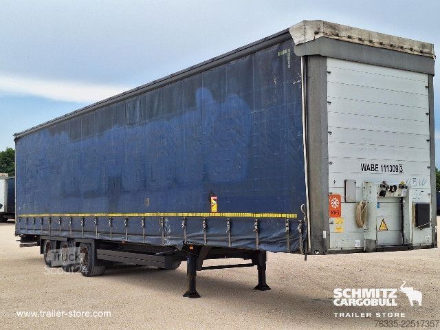 Open oplegger met zeil Schmitz Cargobull Curtainsider Mega