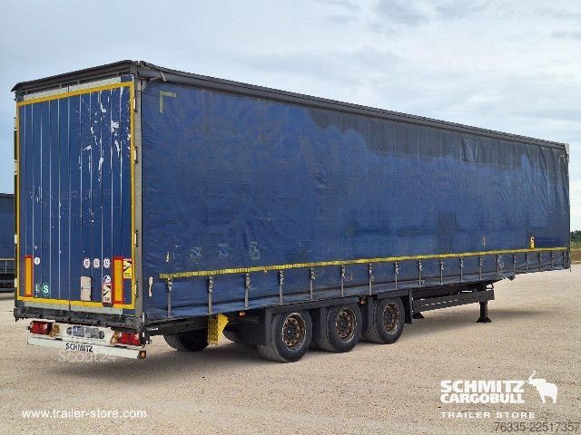 Open oplegger met zeil Schmitz Cargobull Curtainsider Mega
