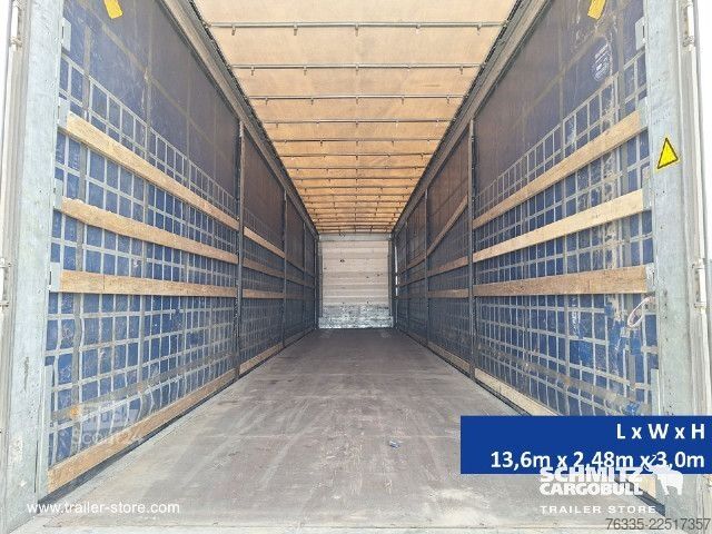 Open oplegger met zeil Schmitz Cargobull Curtainsider Mega