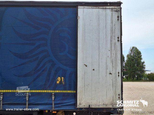 Open oplegger met zeil Schmitz Cargobull Curtainsider Mega