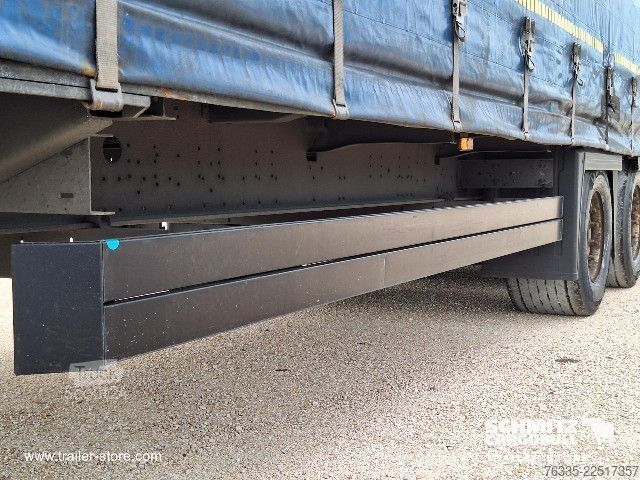 Open oplegger met zeil Schmitz Cargobull Curtainsider Mega