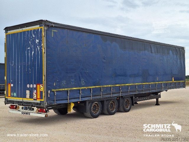Open oplegger met zeil Schmitz Cargobull Curtainsider Mega