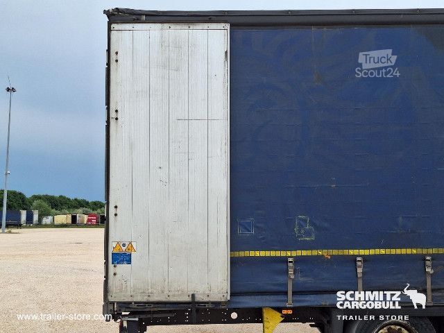Open oplegger met zeil Schmitz Cargobull Curtainsider Mega