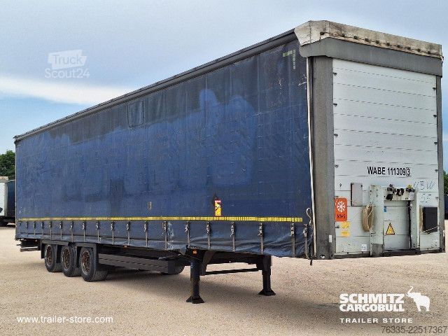 Open oplegger met zeil Schmitz Cargobull Curtainsider Mega