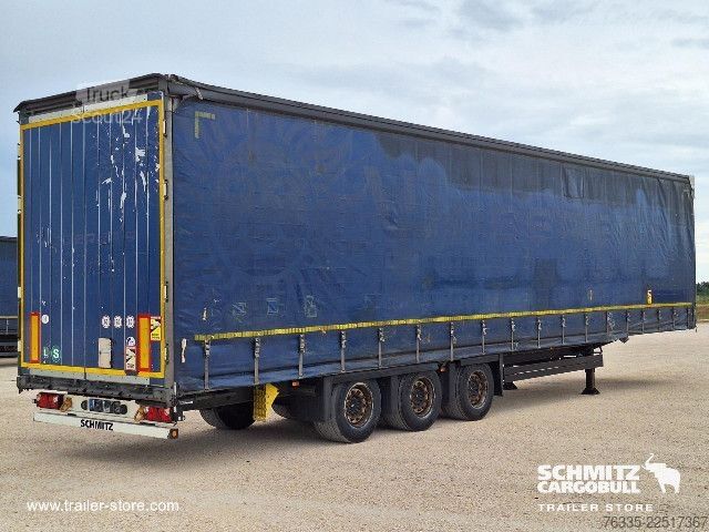 Open oplegger met zeil Schmitz Cargobull Curtainsider Mega