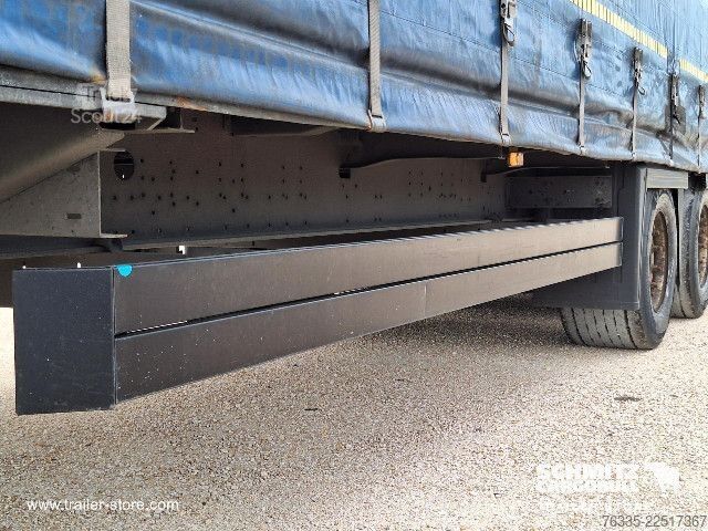 Open oplegger met zeil Schmitz Cargobull Curtainsider Mega