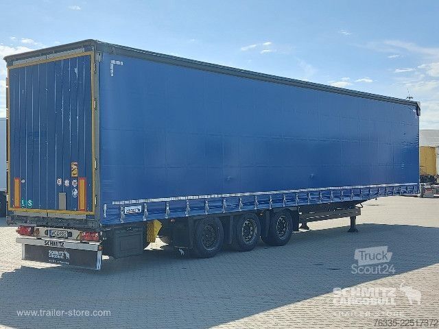 Open oplegger met zeil Schmitz Cargobull Curtainsider Mega