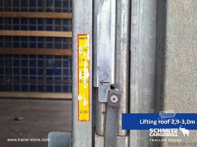 Open oplegger met zeil Schmitz Cargobull Curtainsider Mega