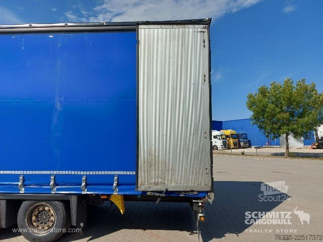 Open oplegger met zeil Schmitz Cargobull Curtainsider Mega
