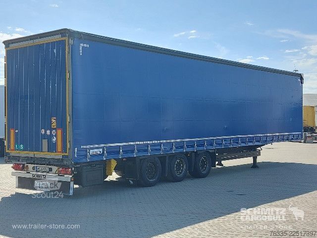 Open oplegger met zeil Schmitz Cargobull Curtainsider Mega