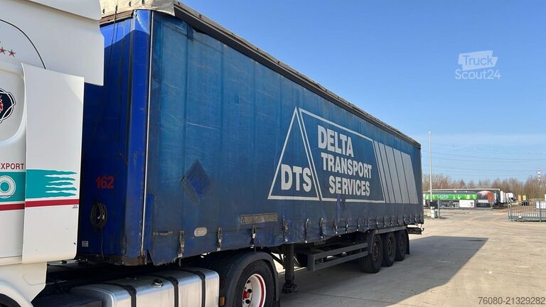 Przesuwne plandeki Kögel SN 24P (BELGIAN TRAILER / BPW AXLES / DISC BRAKES)