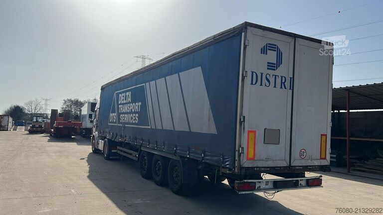 Przesuwne plandeki Kögel SN 24P (BELGIAN TRAILER / BPW AXLES / DISC BRAKES)