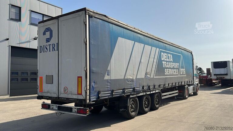 Przesuwne plandeki Kögel SN 24P (BELGIAN TRAILER / BPW AXLES / DISC BRAKES)