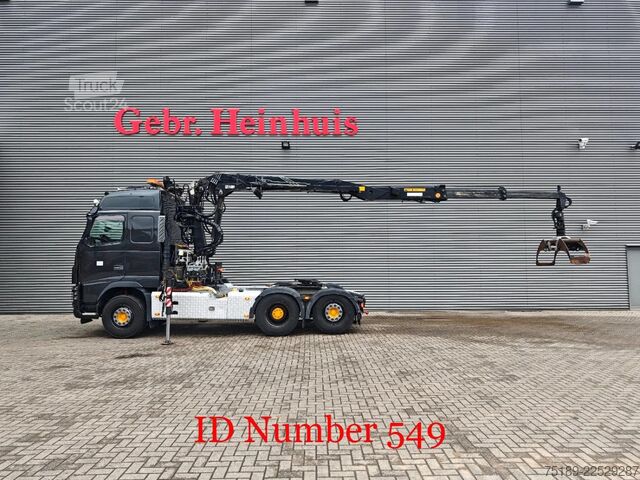 Camion-grue Volvo FH 16 540 6x2 Hiab Loglift F265ZT95