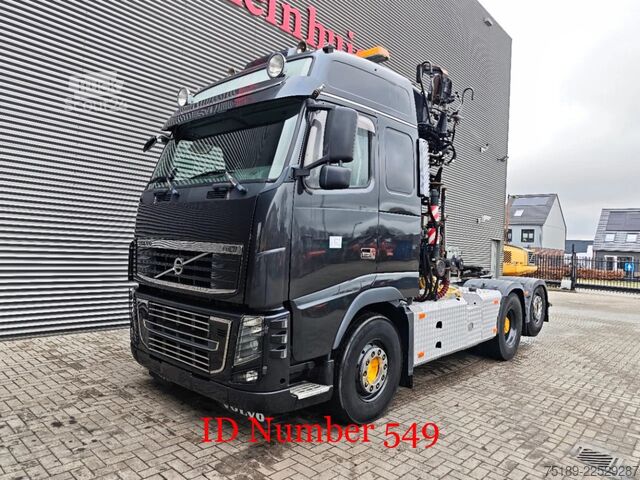 Camion-grue Volvo FH 16 540 6x2 Hiab Loglift F265ZT95