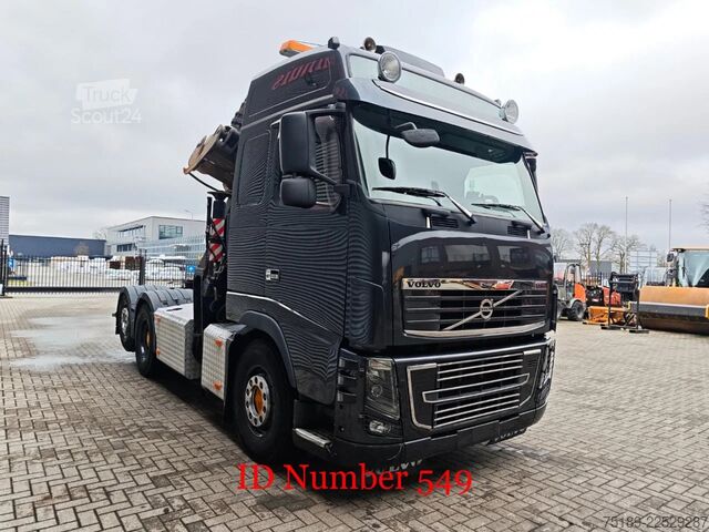 Camion-grue Volvo FH 16 540 6x2 Hiab Loglift F265ZT95