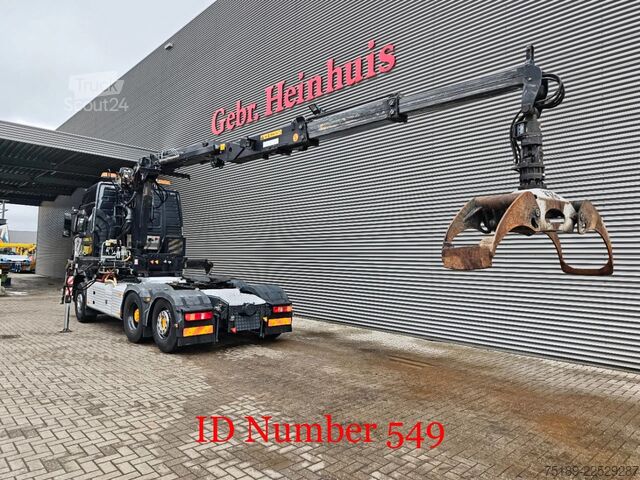 Camion-grue Volvo FH 16 540 6x2 Hiab Loglift F265ZT95