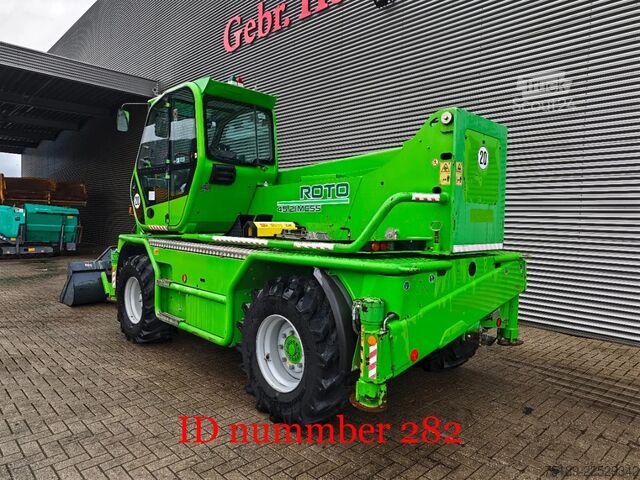 Rotierender Teleskoplader Merlo Roto 45.21 MCSS Radio Remote Bucket + Forks!