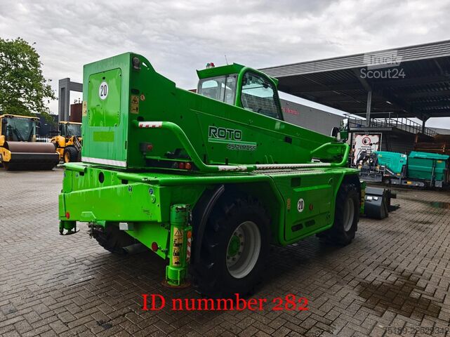 Rotierender Teleskoplader Merlo Roto 45.21 MCSS Radio Remote Bucket + Forks!