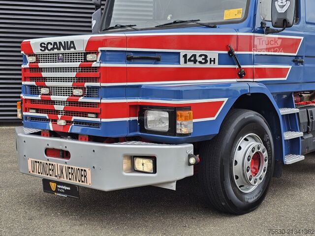 Estándar-SZM Scania T143.450 6x4 TORPEDO / HAUBER / HYDRAULIC