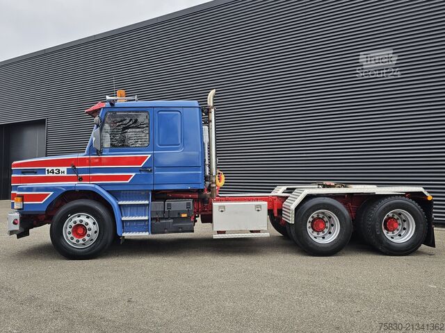Estándar-SZM Scania T143.450 6x4 TORPEDO / HAUBER / HYDRAULIC