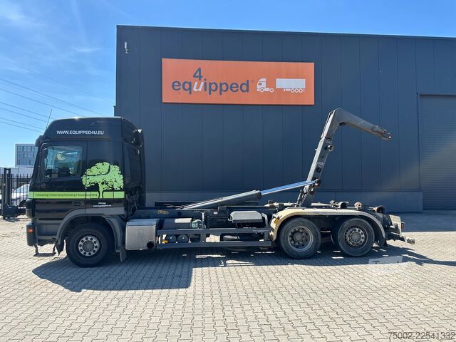 Koukkuvarsijärjestelmä Mercedes-Benz Actros 2544 6x2 / 3 PEDALS / RETARDER / MEILLER...