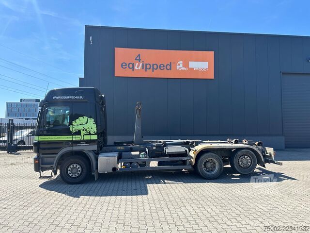Koukkuvarsijärjestelmä Mercedes-Benz Actros 2544 6x2 / 3 PEDALS / RETARDER / MEILLER...