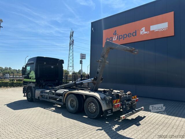 Koukkuvarsijärjestelmä Mercedes-Benz Actros 2544 6x2 / 3 PEDALS / RETARDER / MEILLER...
