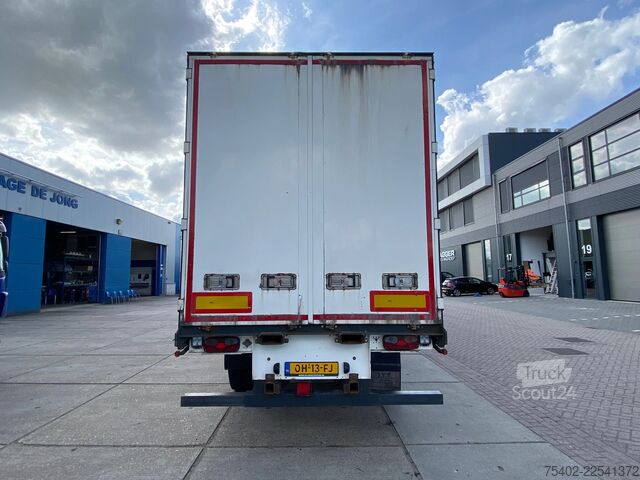 Bīdāmie tentiņi Pacton /Hard-Wood Floor / Steering Axle / 1x Lift Axle...
