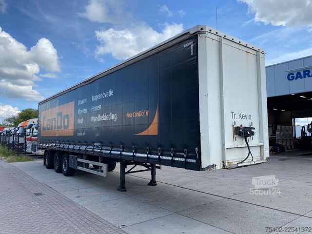 Bīdāmie tentiņi Pacton /Hard-Wood Floor / Steering Axle / 1x Lift Axle...