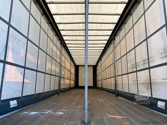 Bīdāmie tentiņi Pacton /Hard-Wood Floor / Steering Axle / 1x Lift Axle...
