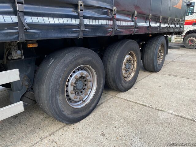Bīdāmie tentiņi Pacton /Hard-Wood Floor / Steering Axle / 1x Lift Axle...