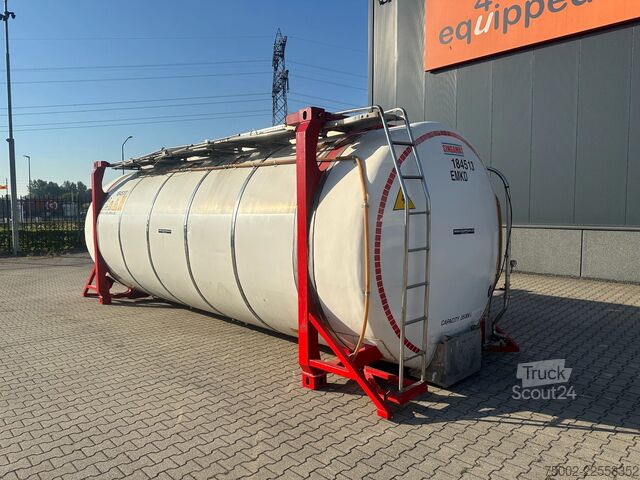 танк-контейнер SINGAMAS 34.980L / 1-comp. / 4 BAFFLES / 20FT swapbody /...