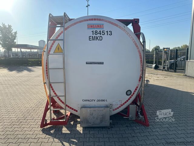 танк-контейнер SINGAMAS 34.980L / 1-comp. / 4 BAFFLES / 20FT swapbody /...