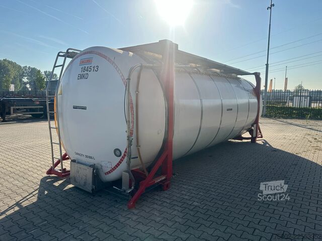 танк-контейнер SINGAMAS 34.980L / 1-comp. / 4 BAFFLES / 20FT swapbody /...