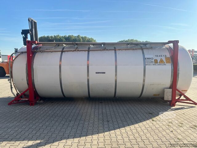 танк-контейнер SINGAMAS 34.980L / 1-comp. / 4 BAFFLES / 20FT swapbody /...