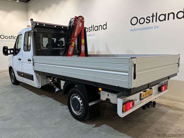 Nákladní automobil s plošinou a jeřábem Renault Master 2.3 dCi 145 PK L3 Open Laadbak / Fassi K...