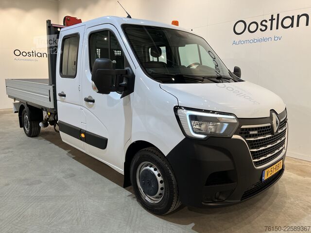 Nákladní automobil s plošinou a jeřábem Renault Master 2.3 dCi 145 PK L3 Open Laadbak / Fassi K...