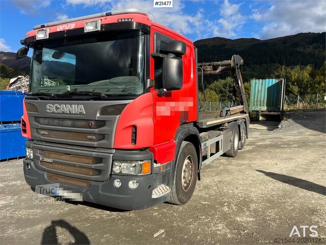 BDF-systeem Scania P360 Liftdumper m/ rotator