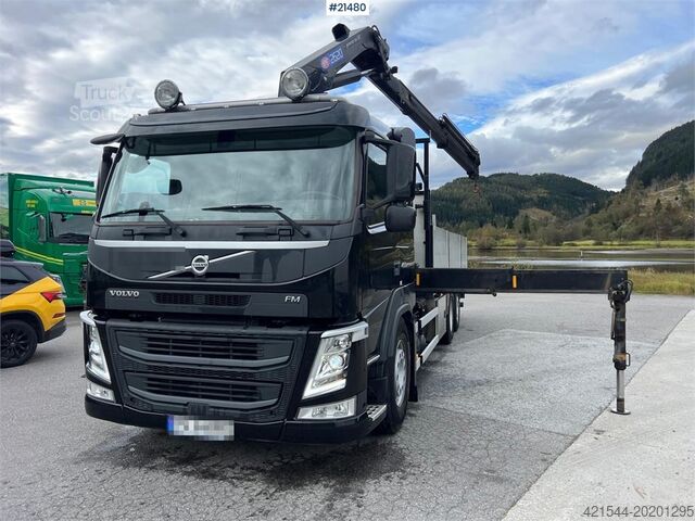 Kranbil Volvo FM460 6x2 Crane Truck w/ 26t/m HMF crane