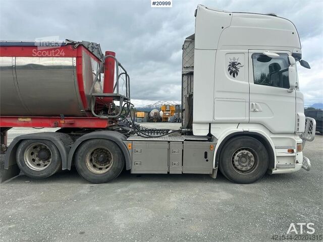 Стандарт-СЗМ Scania 480 6x2 truck w/ hydraulics and new engine.