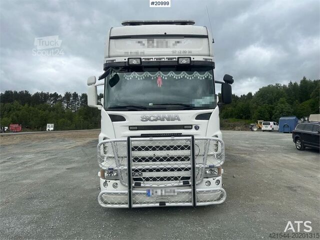 Стандарт-СЗМ Scania 480 6x2 truck w/ hydraulics and new engine.