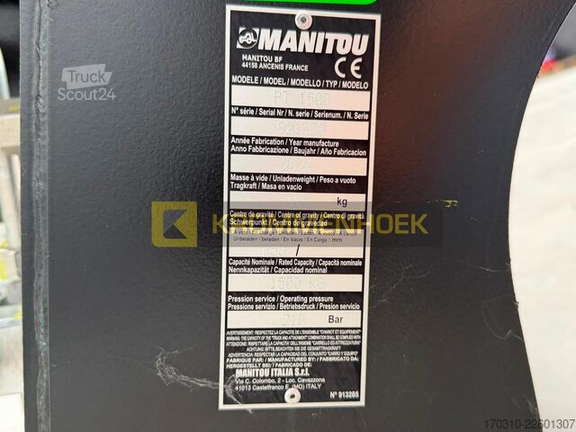 Teleszkópos rakodó Manitou PT 1500