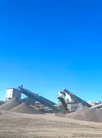 Zúzó üzem FABO second hand 180-330 tph crushing plant